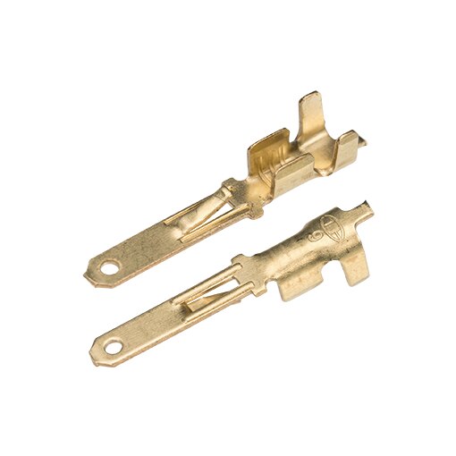 Flachstecker mit Widerhaken Verbinder 4120